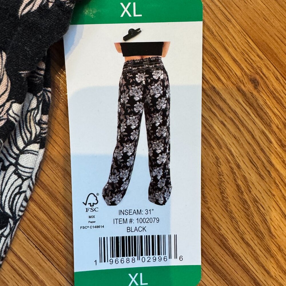 NWT Dahui Linen Wide Leg Palazzo Pants - Picture 5 of 8